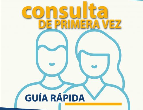 Guía rápida: consulta de primera vez.